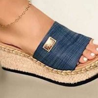 [Y*H] PU Leather Open Toe Sandals