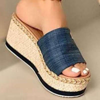 [Y*H] PU Leather Open Toe Sandals